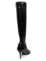 424 Oblique-Strap Boots