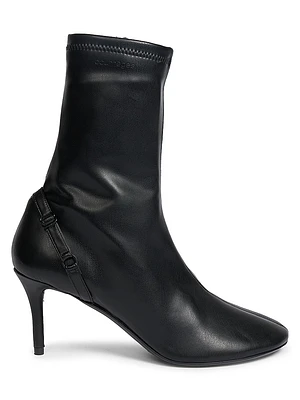 424 Oblique-Strap Ankle Boots