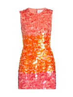 Ombré Paillettes Minidress