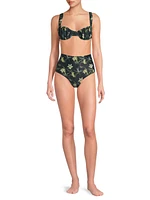 Emily Floral Bikini Top