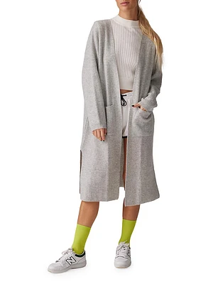 Electric Cashmere Maxi Cardigan