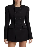 RHW Double-Breasted Blazer Minidress