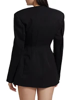 RHW Double-Breasted Blazer Minidress