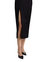 RHW Sculpted Midi-Dress