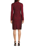 Knit Sheath Midi-Dress
