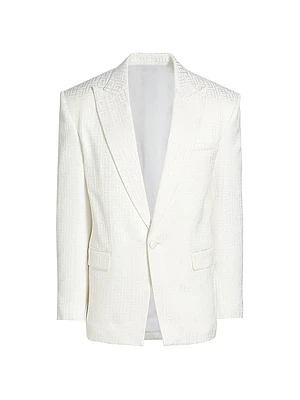 Monogram Jacqaurd Blazer
