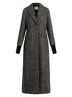 The City Wool-Blend Single-Breasted Coat