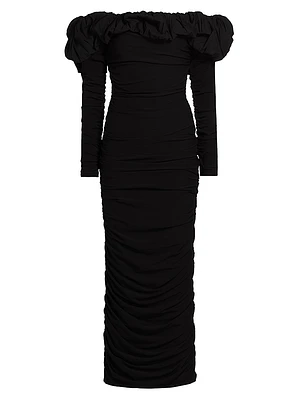 Ambleside Off-The-Shoulder Maxi-Dress