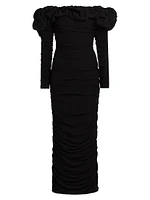Ambleside Off-The-Shoulder Maxi-Dress