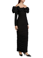 Ambleside Off-The-Shoulder Maxi-Dress