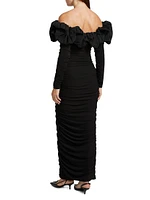 Ambleside Off-The-Shoulder Maxi-Dress