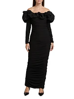 Ambleside Off-The-Shoulder Maxi-Dress