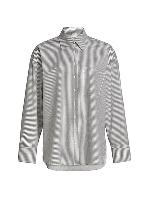 Sydney Striped Poplin Shirt