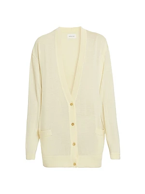 Brando Wool V-Neck Cardigan