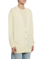 Brando Wool V-Neck Cardigan