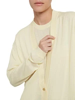 Brando Wool V-Neck Cardigan