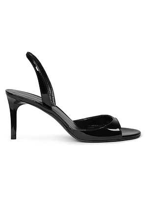 Scarlett Sling Patent Leather Slingback Sandals