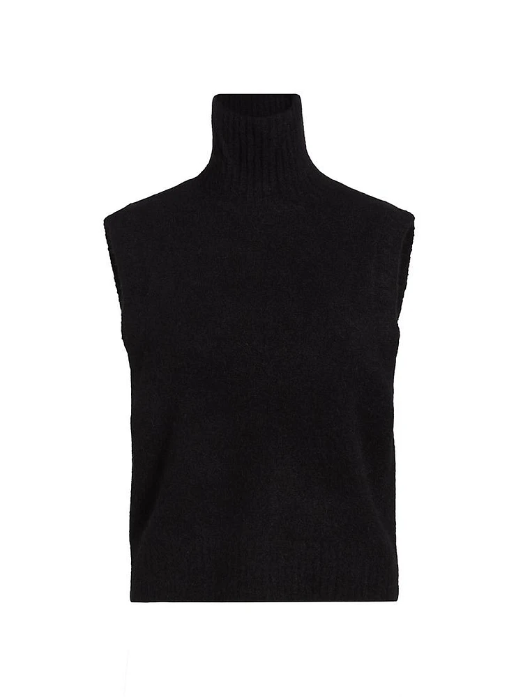 Mapache Mock Turtleneck Top