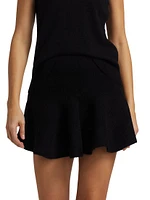 Mapache Flare Miniskirt