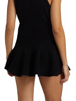 Mapache Flare Miniskirt