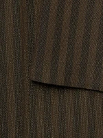 Double-Waist Striped Flare Pants