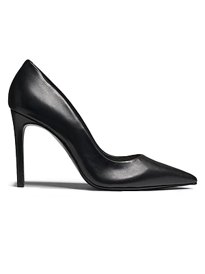 Lou 100MM Leather Stiletto Pumps