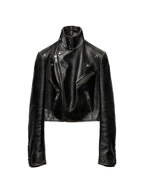 Leather Biker Jacket