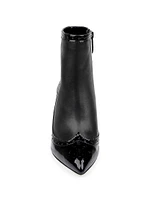 Ember 75MM Leather Ankle Booties