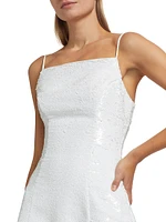 Kiara Sequin Sleeveless Minidress