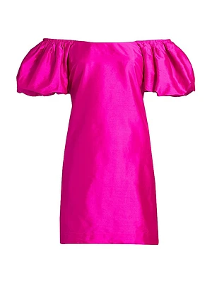 Drea Taffeta Minidress