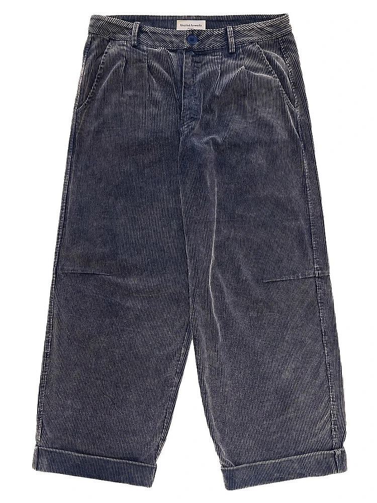 The Beginning Is End Uniform Corduroy Pants