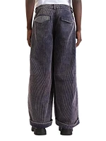 The Beginning Is End Uniform Corduroy Pants