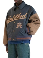 The Beginning Is The End Academy Varsity Jacket