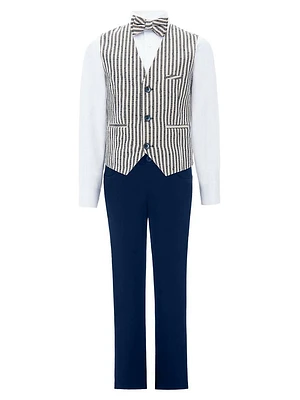Little Boy's & Boy's Ruggero Vest Outfit