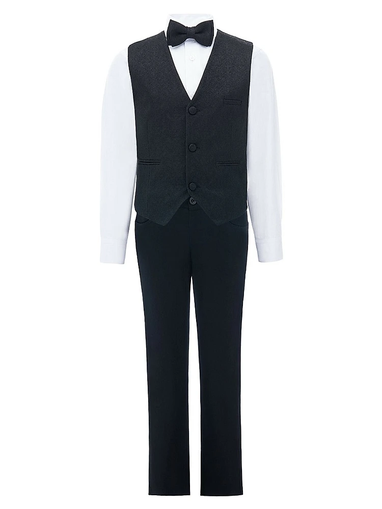 Little Boy's & Zenon Vest Outfit