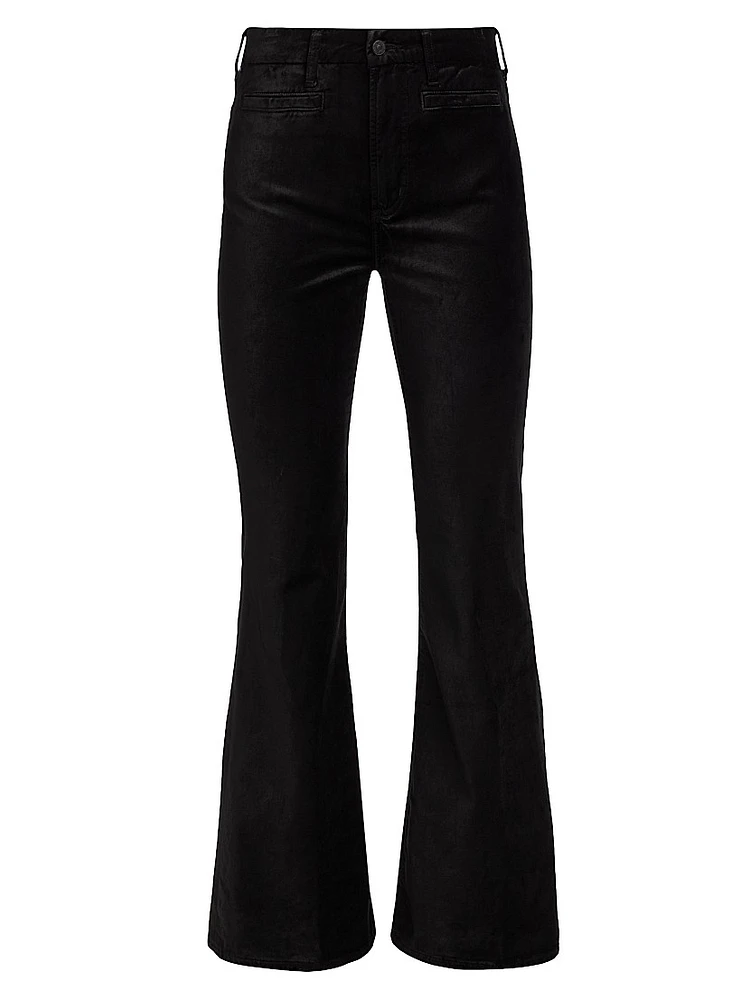 Lilah Flared Velvet Pants