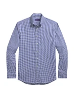 Bengal-Striped Cotton Poplin Shirt