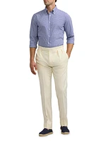 Bengal-Striped Cotton Poplin Shirt