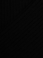 Rooney Rib-Knit Cut-Out Shoulder Top