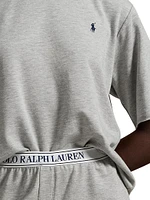 Club Terry 2-Piece Short-Sleeve Pajama Set