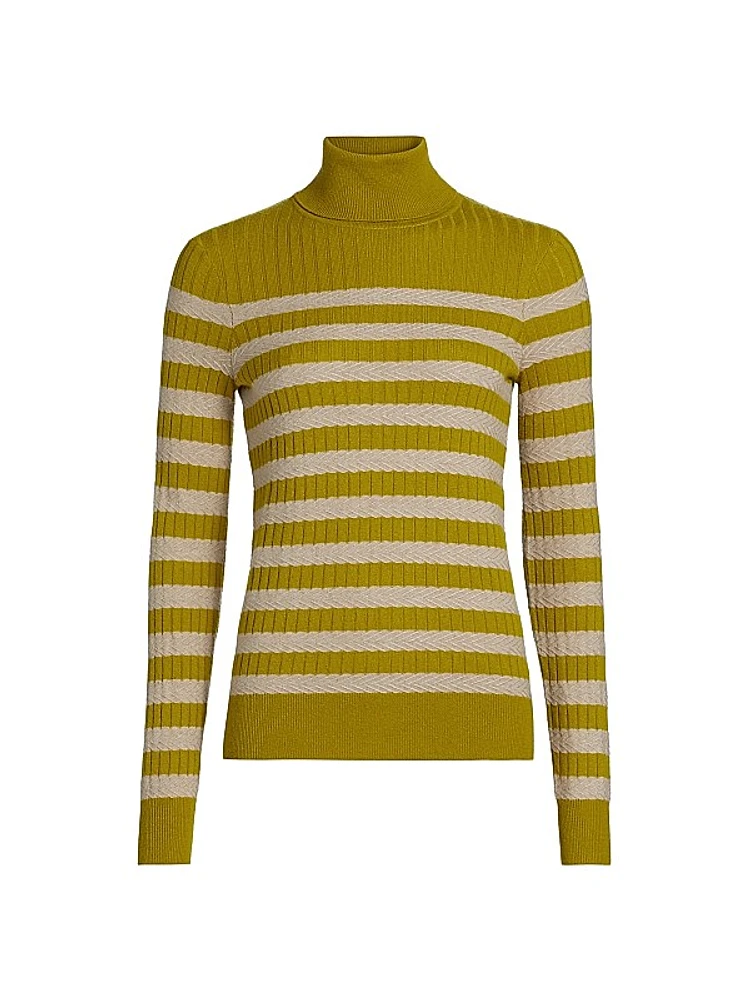Morrissey Striped Turtleneck Sweater