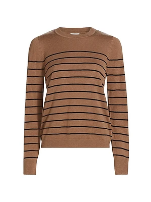 Lucinda Striped Crewneck Sweater