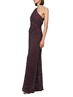 Rafelle Crystal Jersey Gown