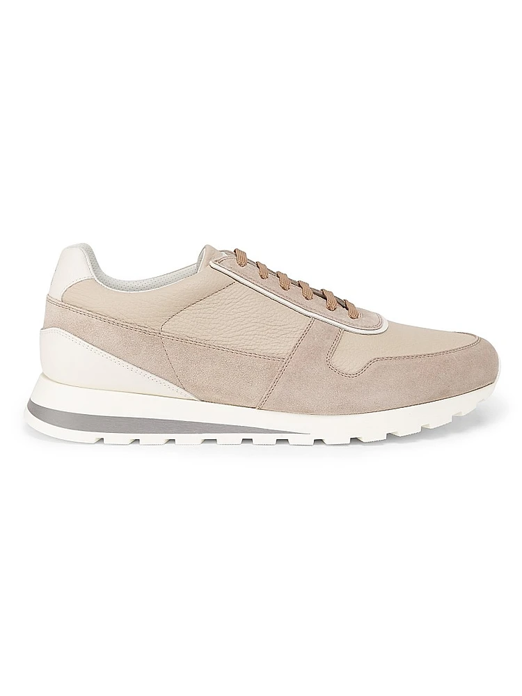 Leather Low-Top Sneakers
