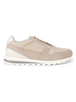 Leather Low-Top Sneakers