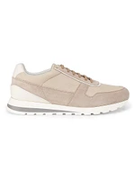 Leather Low-Top Sneakers