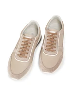 Leather Low-Top Sneakers