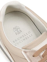 Leather Low-Top Sneakers