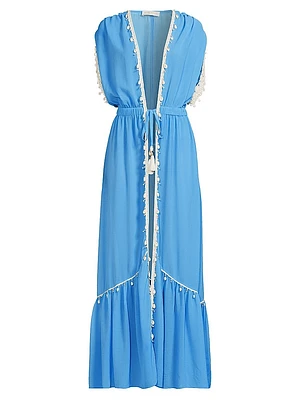 Nikolai Tasseled Open Caftan