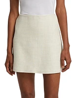 Caetana Houndstooth Miniskirt